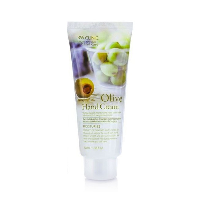 3W CLINIC Moisturizing Hand Cream Olive