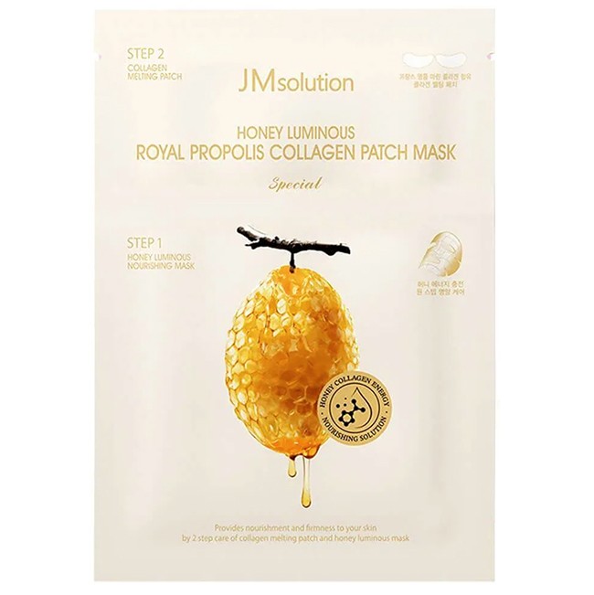 Jm Solution Honey Luminous Royal Propolis Collagen Patch Mask