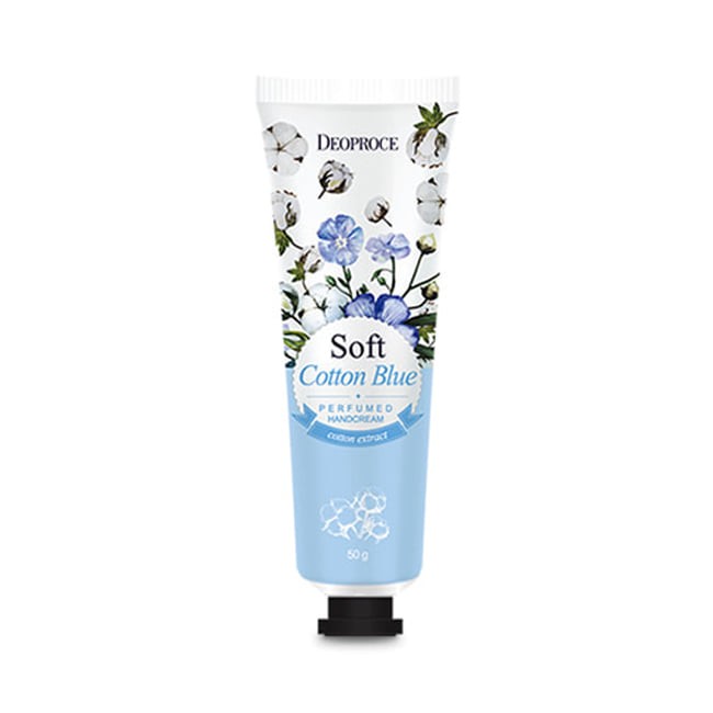 Deoproce Soft Cotton Blue Perfumed Hand Cream