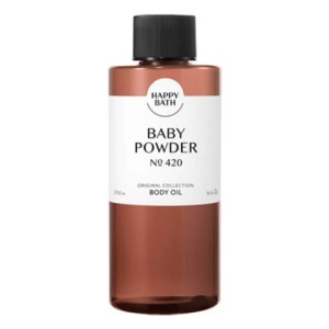 HAPPY BATH Original Collection Body Oil #Baby Powder No.420