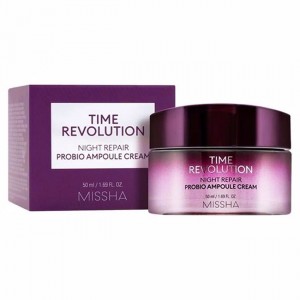Missha Time Revolution Night Repair Probio Ampoule Cream 