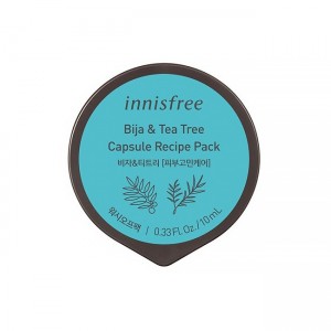 Innisfree Capsule Recipe Pack-Bija & Tea Tree (Wash-Off Pack)