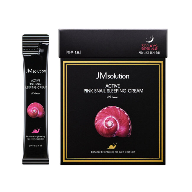 JM solution Active Pink Snail Sleeping Cream-Prime