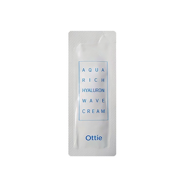 [Тестер] Ottie Aqua Rich Hyaluron Wave Cream