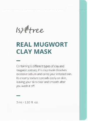 [Тестер] ISNTREE Real Mugwort Clay Mask