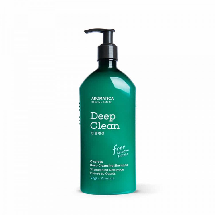 AROMATICA Cypress Deep Cleansing Shampoo, 400ml